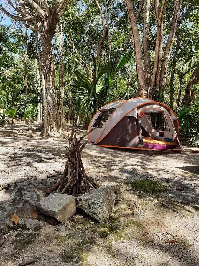 Hôtel Cenote, Camping & Mas Aldea Maya Tulum 0*,  Mexique